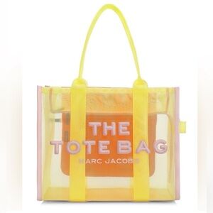 Marc Jacobs The Tote Bag mesh pink